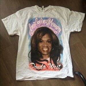 Yeezy White and Pink Memorial Tee